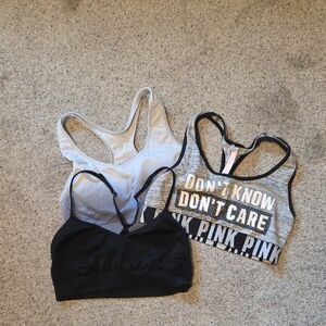 Pink By Victorias Secret Sports Bra Bundle